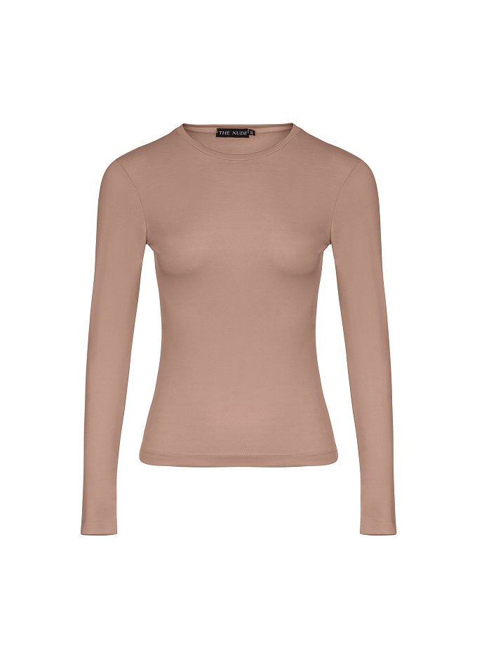 Лонгслів skin Колір: Кемел; Розмір: С