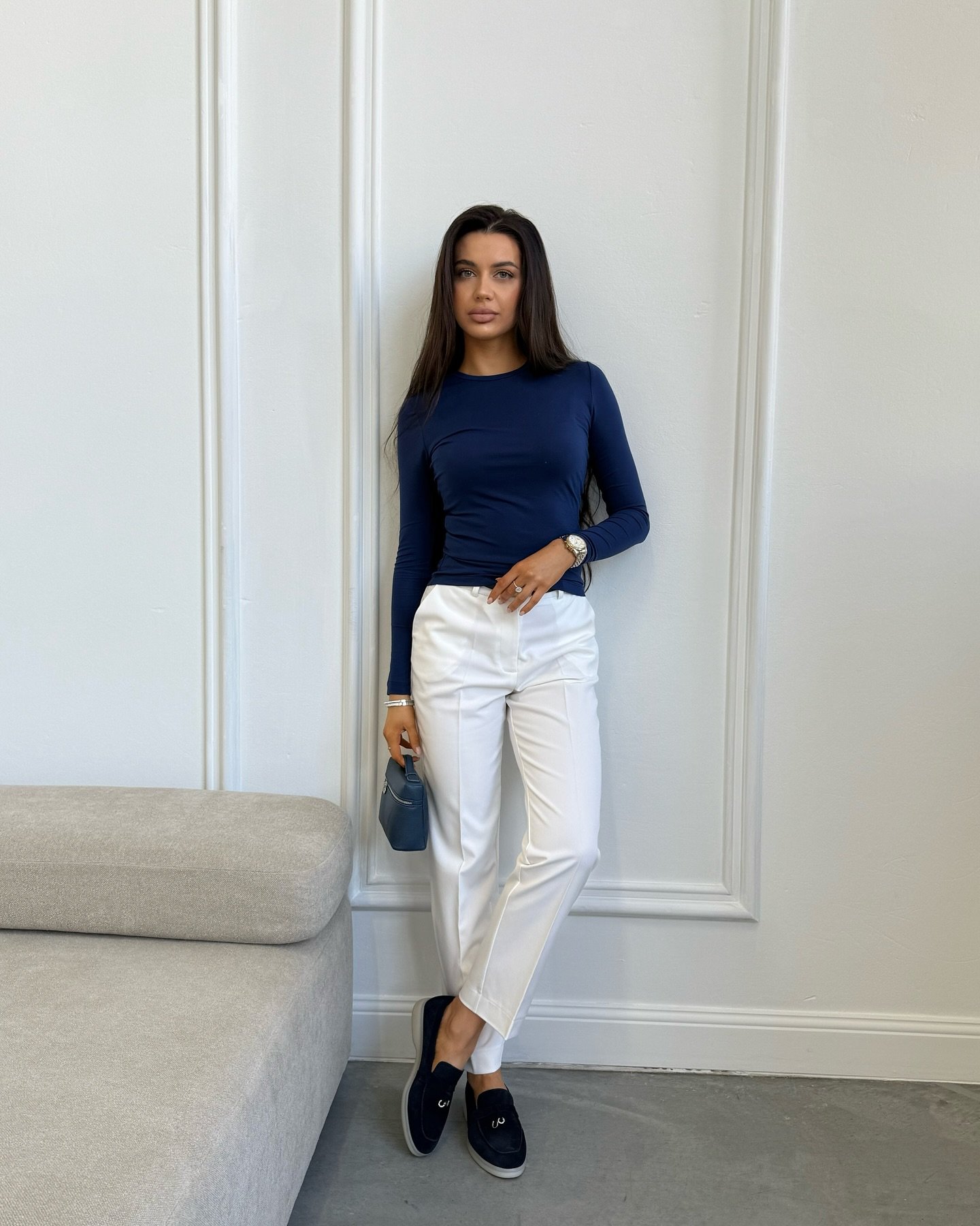 Лонгслів skin Колір: Синій; Розмір: М