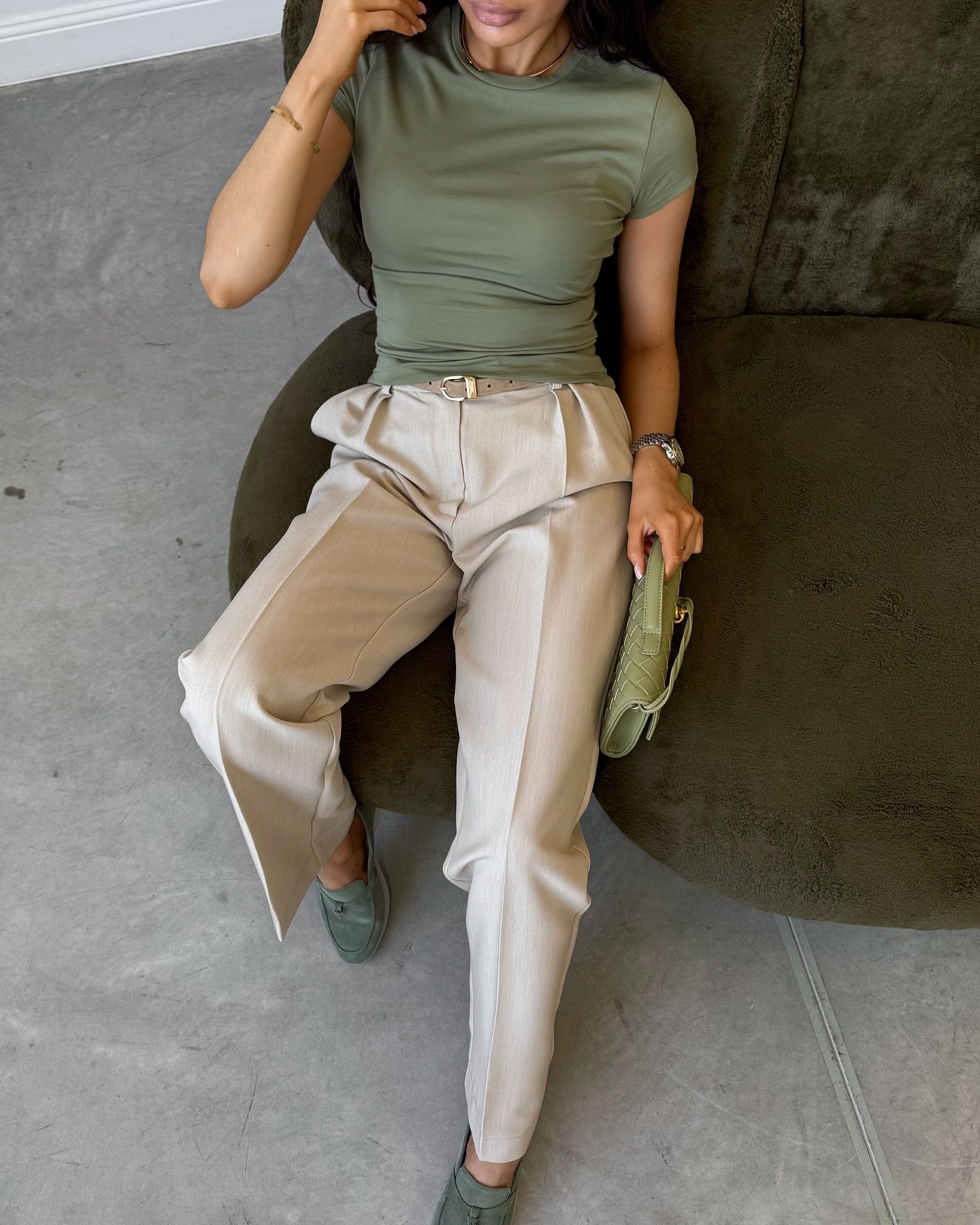 Футболка second skins Колір: Олива; Розмір: М