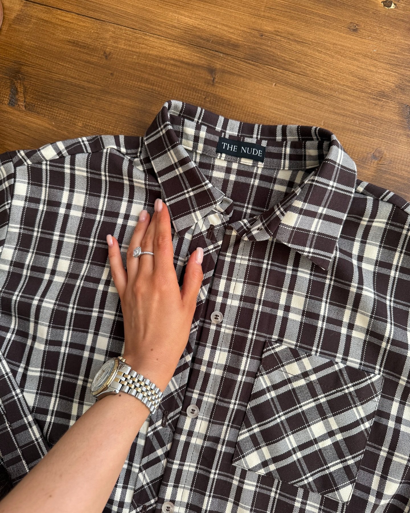 Сорочка костюмна Колір: Шоколадний