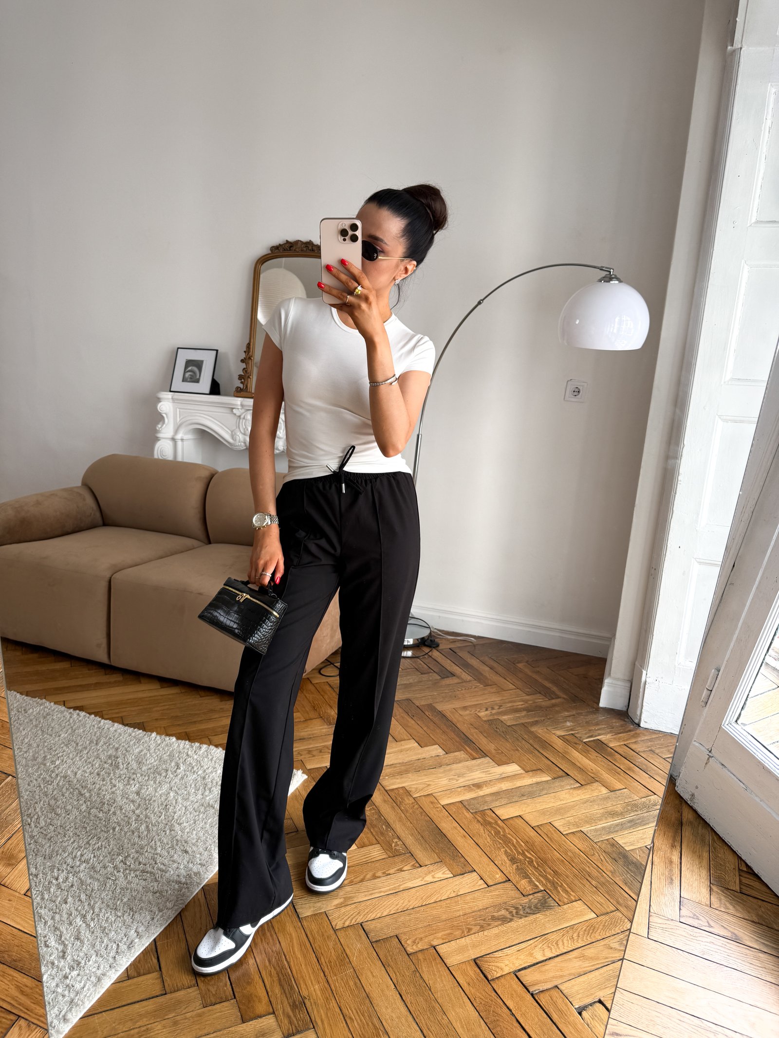 Штани прострочка olimpia Колір: Чорний; Розмір: С