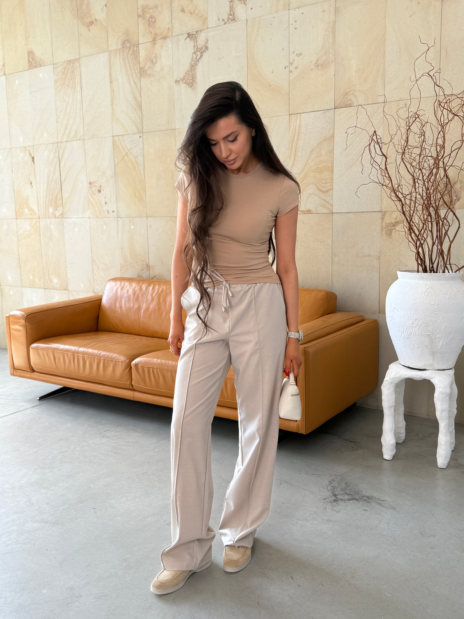 Штани прострочка olimpia Колір: Бежевий; Розмір: ХС