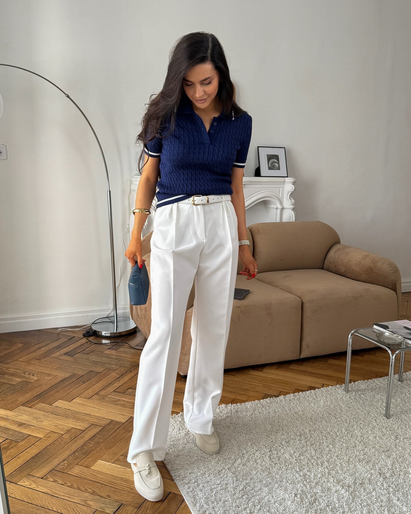 Поло twist Колір: Синій; Розмір: ХС