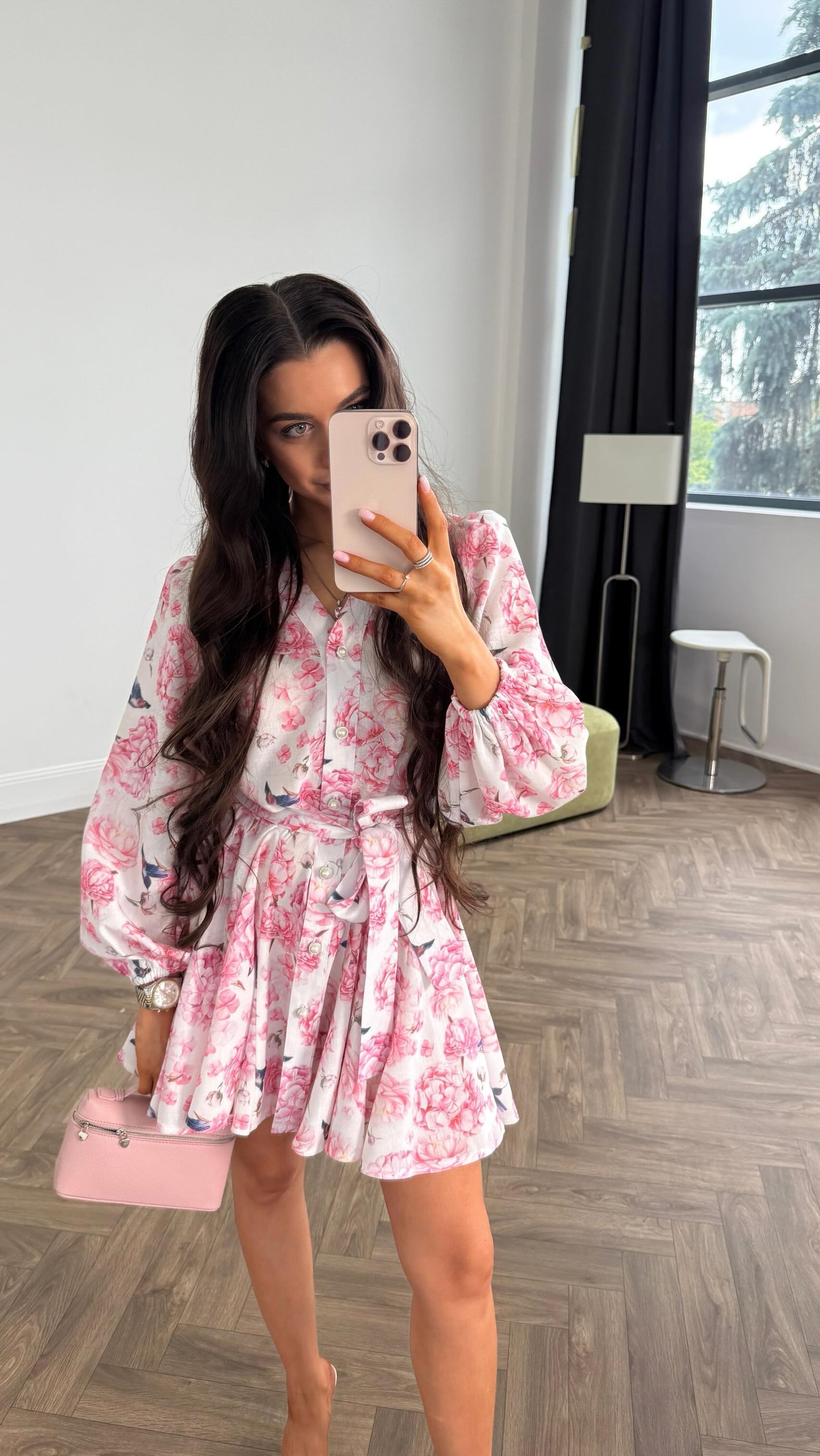 Сукня Wisteria Колір: Рожевий; Розмір: С