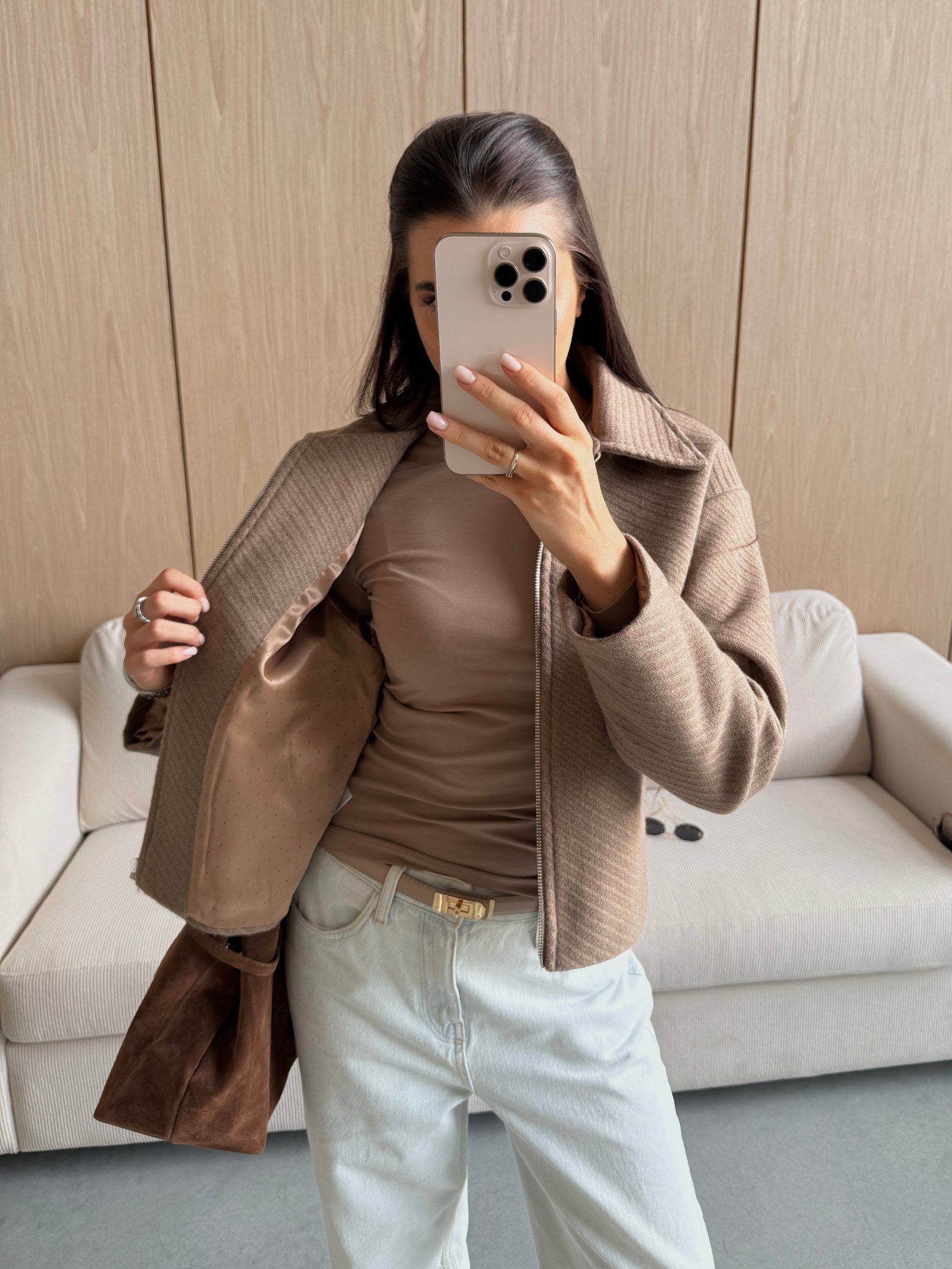 Бомбер Lucie Колір: Капучино; Розмір: С