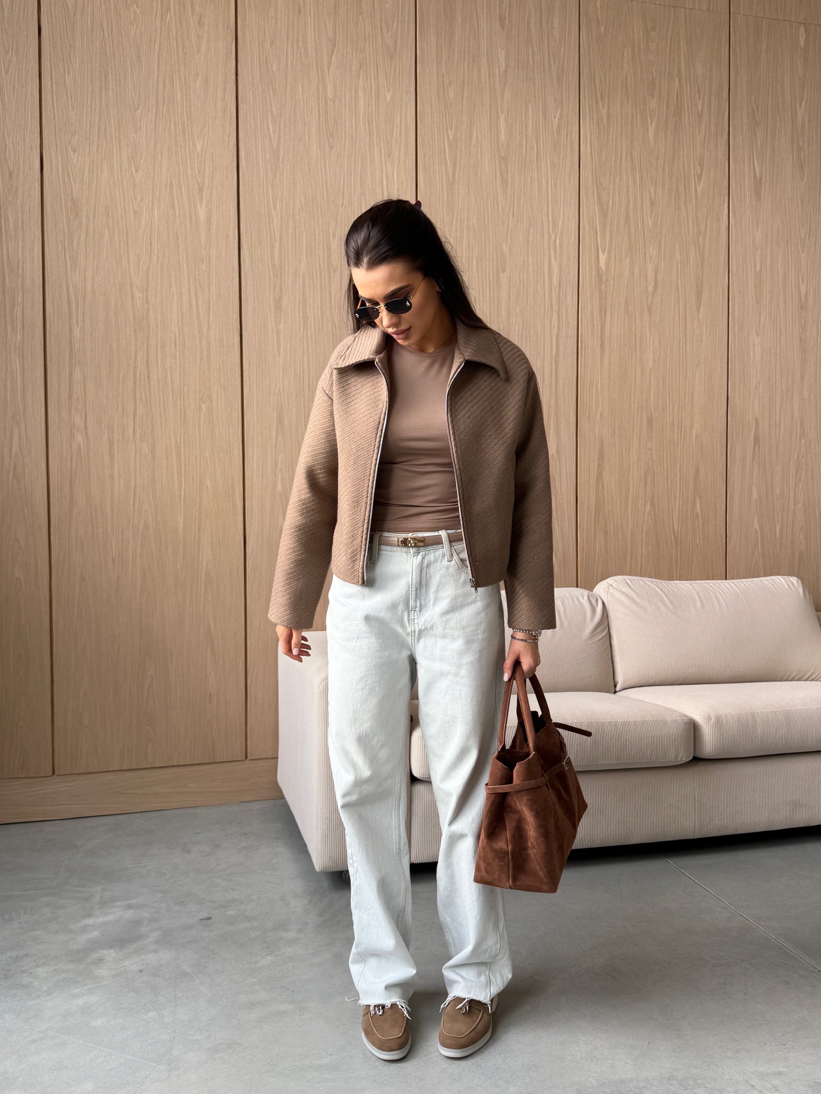 Бомбер Lucie Колір: Капучино; Розмір: С