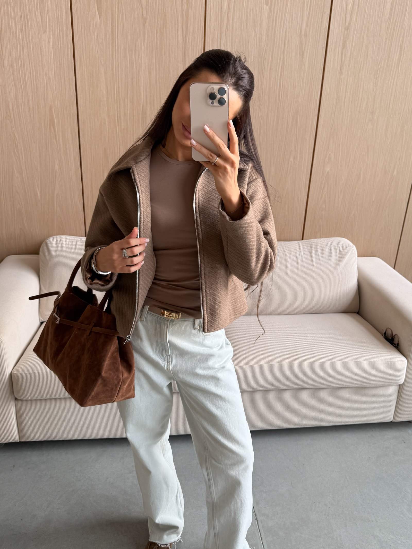 Бомбер Lucie Колір: Капучино; Розмір: С