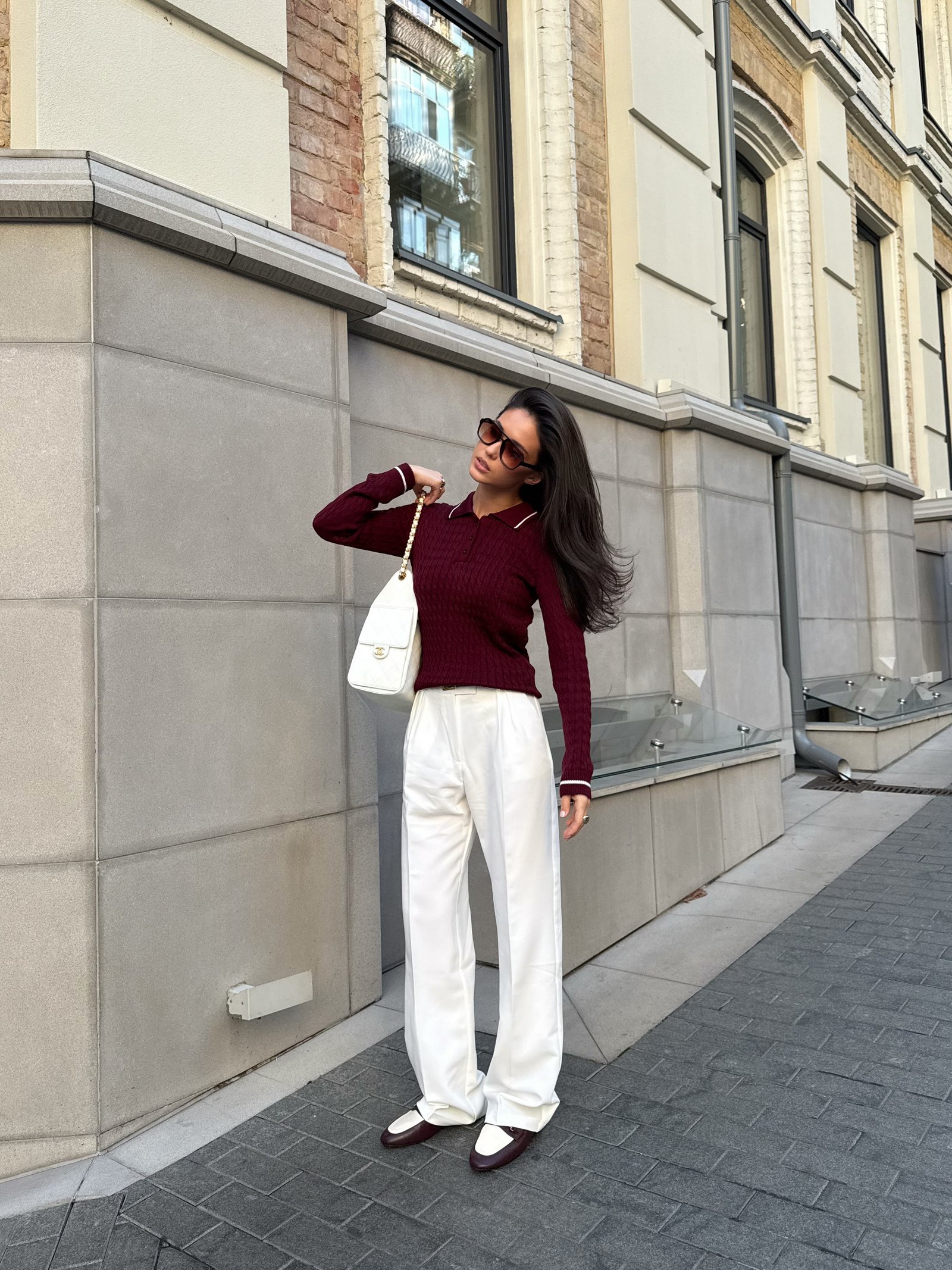 Поло twist рукав Колір: Марсала; Розмір: М