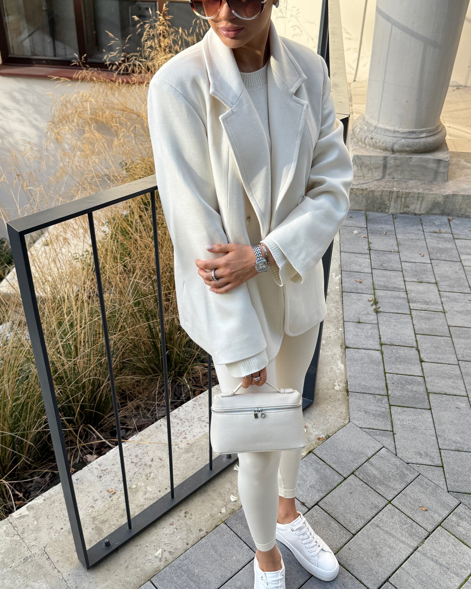 Жакет пальтовий Колір: Молочний; Розмір: С-М