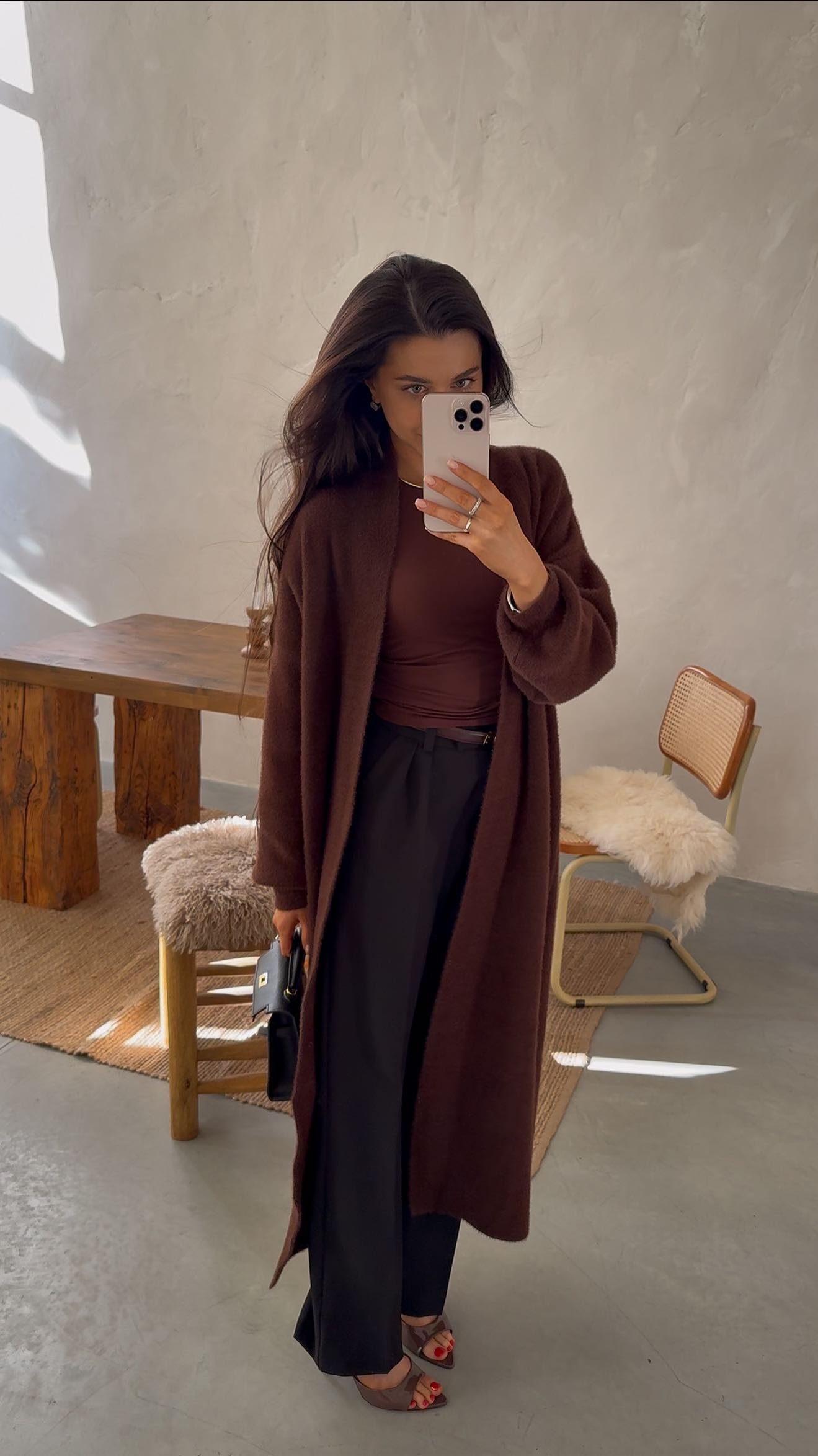 Кардиган fluffy гудзик